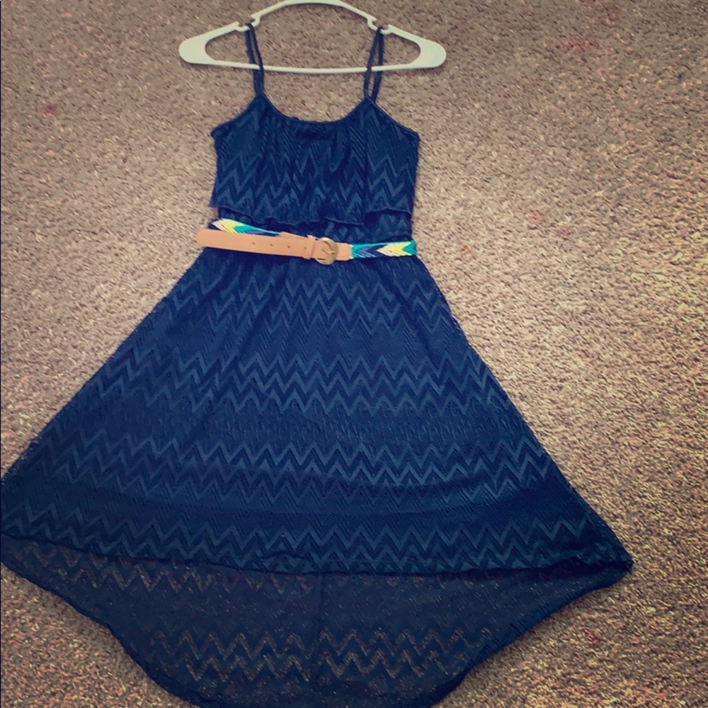Navy blue dress